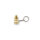 Triktopz Spike key chain gold