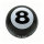 Trik Topz, Eight Ball valve caps. Black