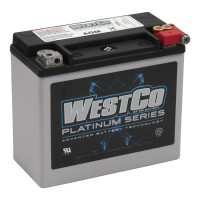 Westco, sealed AGM battery. 12 Volt, 18AMP, 310CCA