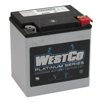 Westco, sealed AGM battery. 12 Volt, 26AMP, 400CCA