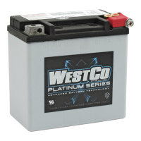 Westco, sealed AGM battery. 12 Volt, 12AH, 200CCA