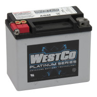 Westco, sealed AGM battery. 12 Volt, 10AMP, 180CCA