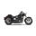 Cobra, Speedster Short Swept exhaust. Black