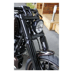 Cult-Werk, 6-piece fork tube cover kit. Gloss black