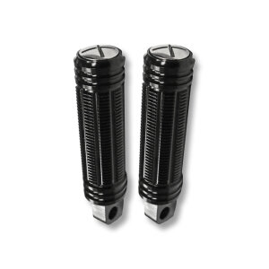 Burly, Stash foot pegs. Black anodized