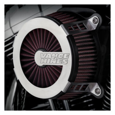 Vance & Hines, VO2 Cage fighter air cleaner kit. brushed sta