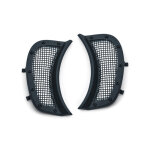 Kuryakyn, Mesh headlamp vent accent. Satin black