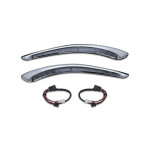 Kuryakyn, LED lighted bat lashes. Chrome