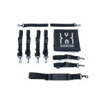 Kuryakyn, Xkursion XB fast lane saddlebags. Black