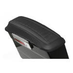 Mustang, saddlebag lid cover set. Deluxe