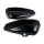 Cult-Werk, Bobber side cover set. Gloss black