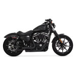 Vance & Hines, 2-2 Mini-Grenades exhaust. Black