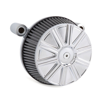 Arlen Ness, Stage 1 Big Sucker air cleaner kit. 10-Gauge chr