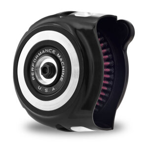 PM, Vintage air cleaner kit. Black CC