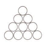 Cometic, exhaust gasket. 84-90/10-up style