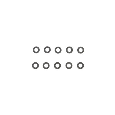 Cometic, transmission top cover washer. Fiber