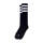 American Socks Knee high black triple white striped One size fits most; 49 cm