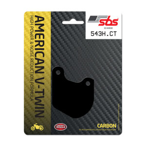 SBS, brake pads. Street Carbon Tech (organic)