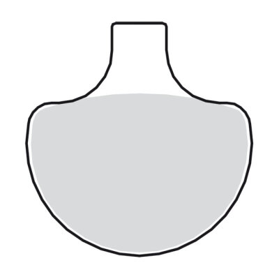 SBS, brake pads. Street Ceramic (organic)
