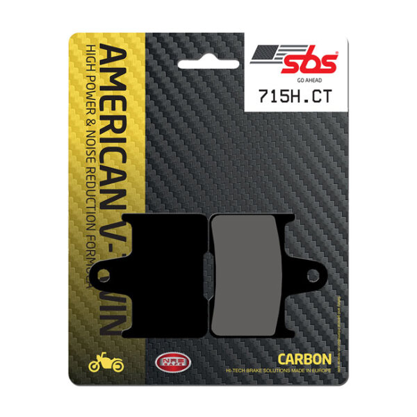 SBS, brake pads. Street Carbon Tech (organic)