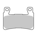 SBS, brake pad set. Street Excel Sinter