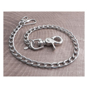 Amigaz Splicer Chrome Wallet Chain 16"