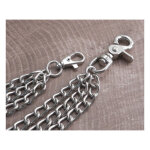 Amigaz Splicer Chrome Triple Wallet Chain