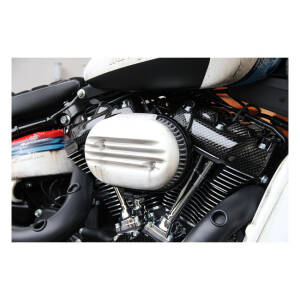 Cult-Werk, air cleaner cover Racing. Gloss black
