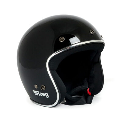 Roeg JETT helmet gloss black Size XL