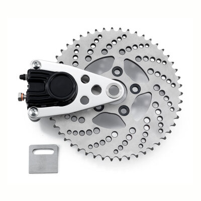 K-Tech, sprocket brake kit, chopper style