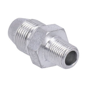 S&S, oil line fitting, Chrome