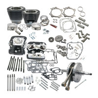 S&S, 124" Twin Cam Softail hot set-up kit with...