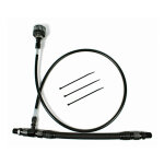 Feuling, oil tank breather kit. Black. Touring