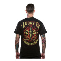 Lucky 13 Amped T-shirt black Size XL
