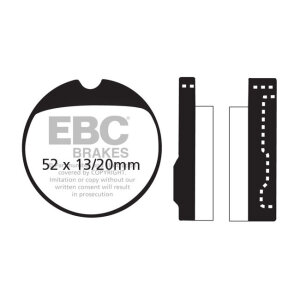 EBC Organic brake pads