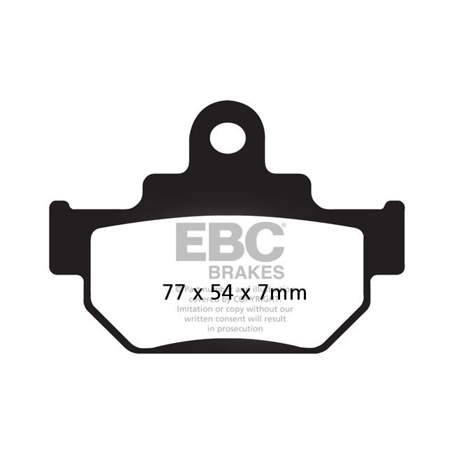 EBC V-pad Semi Sintered brake pads