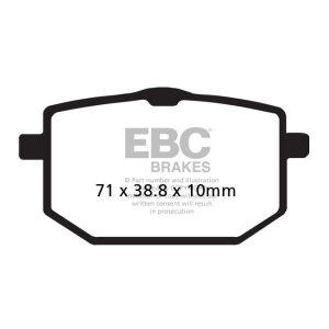 EBC Organic brake pads