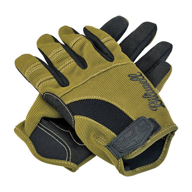 Biltwell Moto gloves olive/black/tan size XS