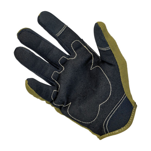Biltwell Moto gloves olive/black/tan size XS