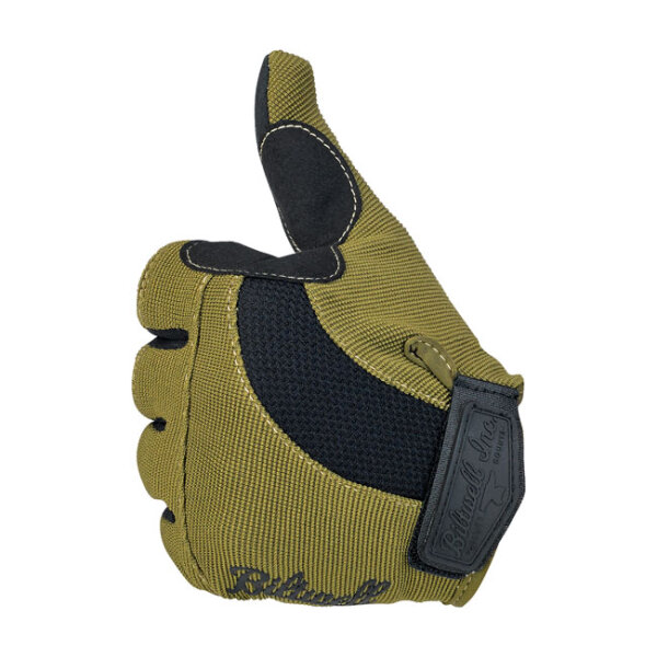 Biltwell Moto gloves olive/black/tan size XS