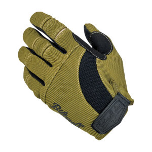 Biltwell Moto gloves olive/black/tan size S
