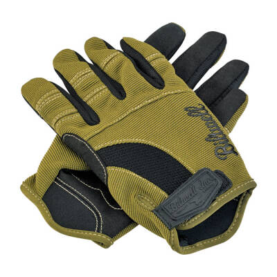 Biltwell Moto gloves olive/black/tan size M