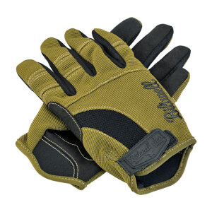 Biltwell Moto gloves olive/black/tan size L