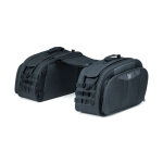Kuryakyn, Momentum outrider throw-over saddlebags. Black