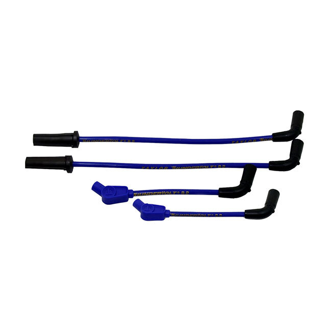Taylor, 8.2mm ThunderVolt spark plug wire set. Blue