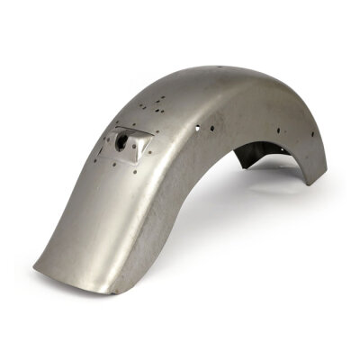 Rear FL style Softail fender. Raw steel
