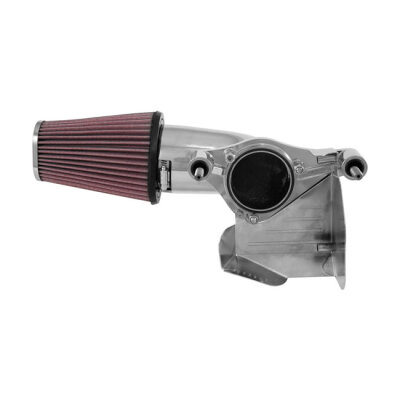 K&N, AirCharger performance air cleaner kit. Polished