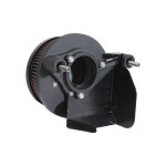 K&N, Street metal high-flow air intake Hammer. Black