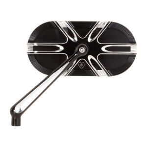 Arlen Ness, Deep cut caged mirror left hand black