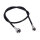 Barnett, transmission speedo cable. 36". Black